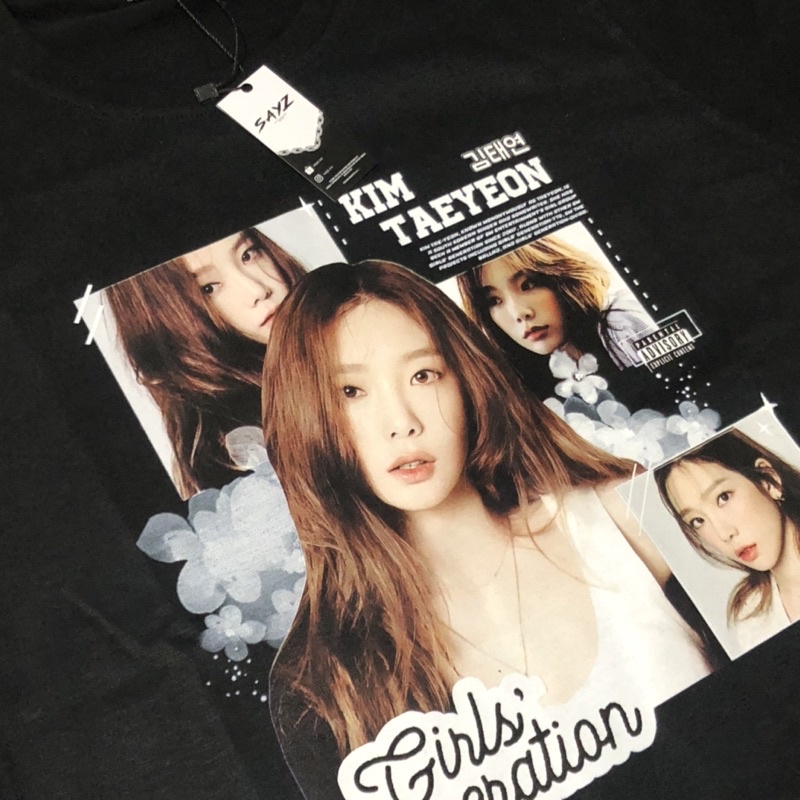 เสื้อยืดสีดำอินเทรนด์-freebies-เสื้อยืด-ลาย-kim-taeyeon-snsd-สําหรับเด็กผู้หญิง-โซน-โซชิ-พีซี-snsd-เสื้อเชิ้ต