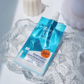 Biore UV Aqua Rich Watery Essence SPF50/PA+++  บีโอเร กันแดดสูตรน้ำ ใหม่ล่าสุดจากญี่ปุ่น [ แบบซอง ]