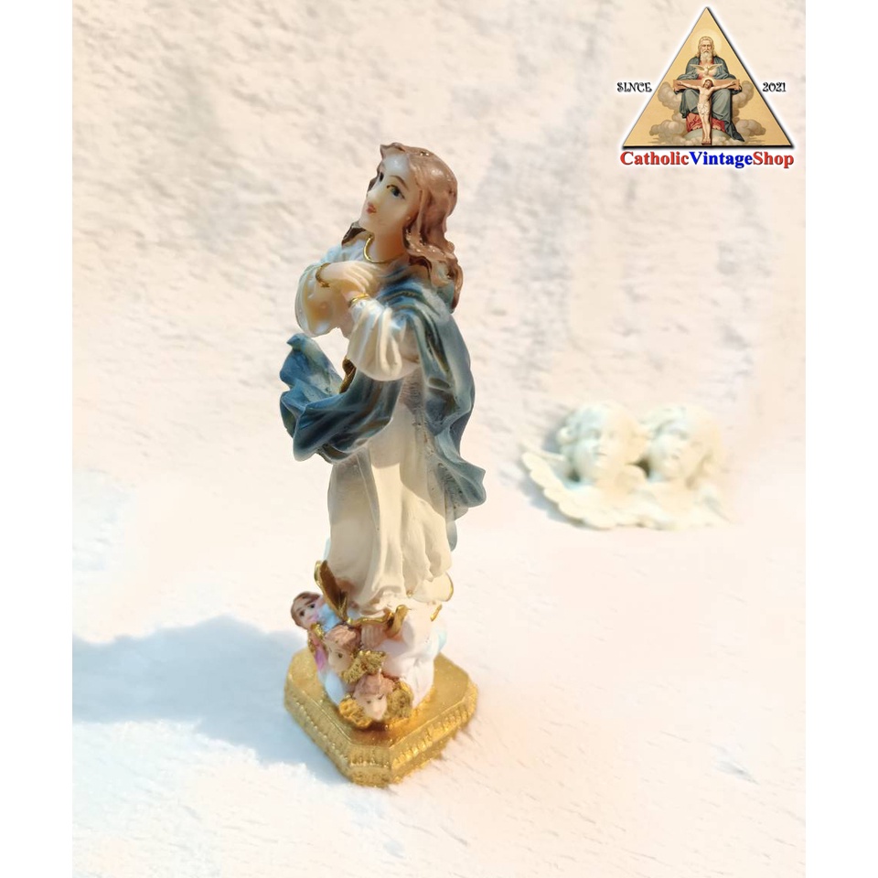 รูปปั้น-พระแม่มารีย์-vrigin-mary-แม่พระ-รูปปั้นแม่พระ-คาทอลิก-catholic-คริสต์-statue-figurine-religion