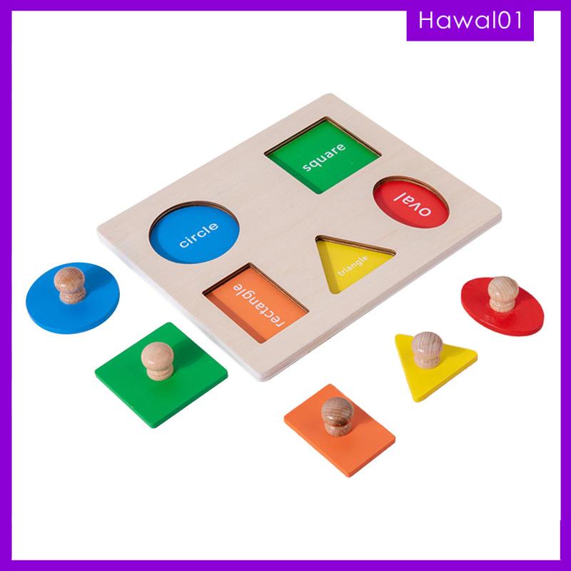 Geometric Shape Panels Jigsaws Puzzles Learning Toys Shape Color ...