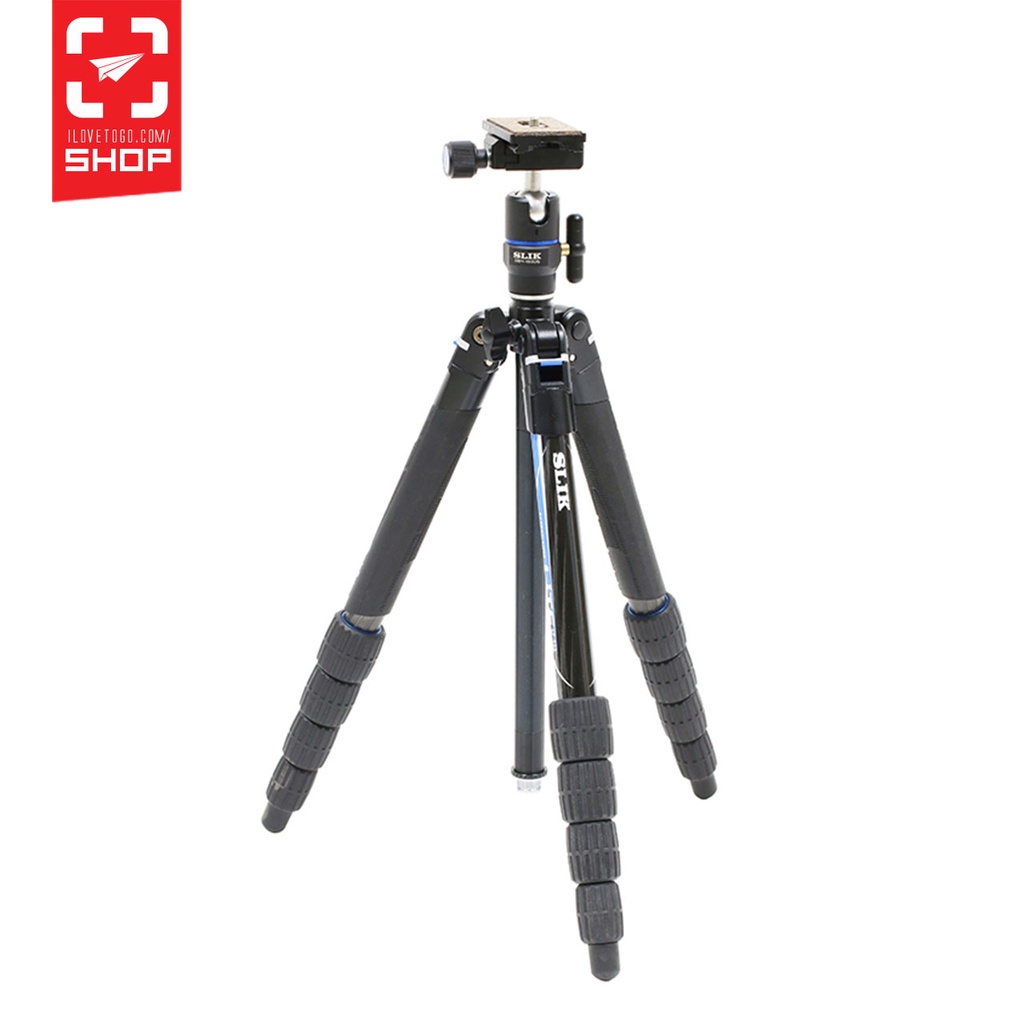 ขาตั้งกล้อง SLIK LiTE CF522 Tripod with LED Center Column Flashlight