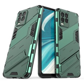 เคส Realme 8 Pro / Realme 8 5G ฮาร์ดเคสกันกระแทกเคสโทรศัพท์ Hybrid Armor Shockproof Hard Case Realme 8 Realme8 Cover Stand