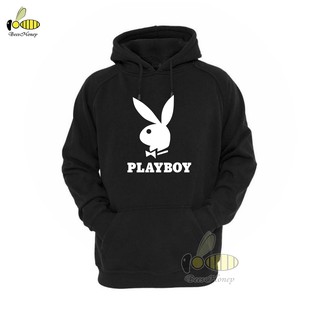 เสื้อฮู้ด PLAYBOY เสื้อกันหนาว สวมและซิป เกรดA หนานุ่มใส่สบาย Hoodie