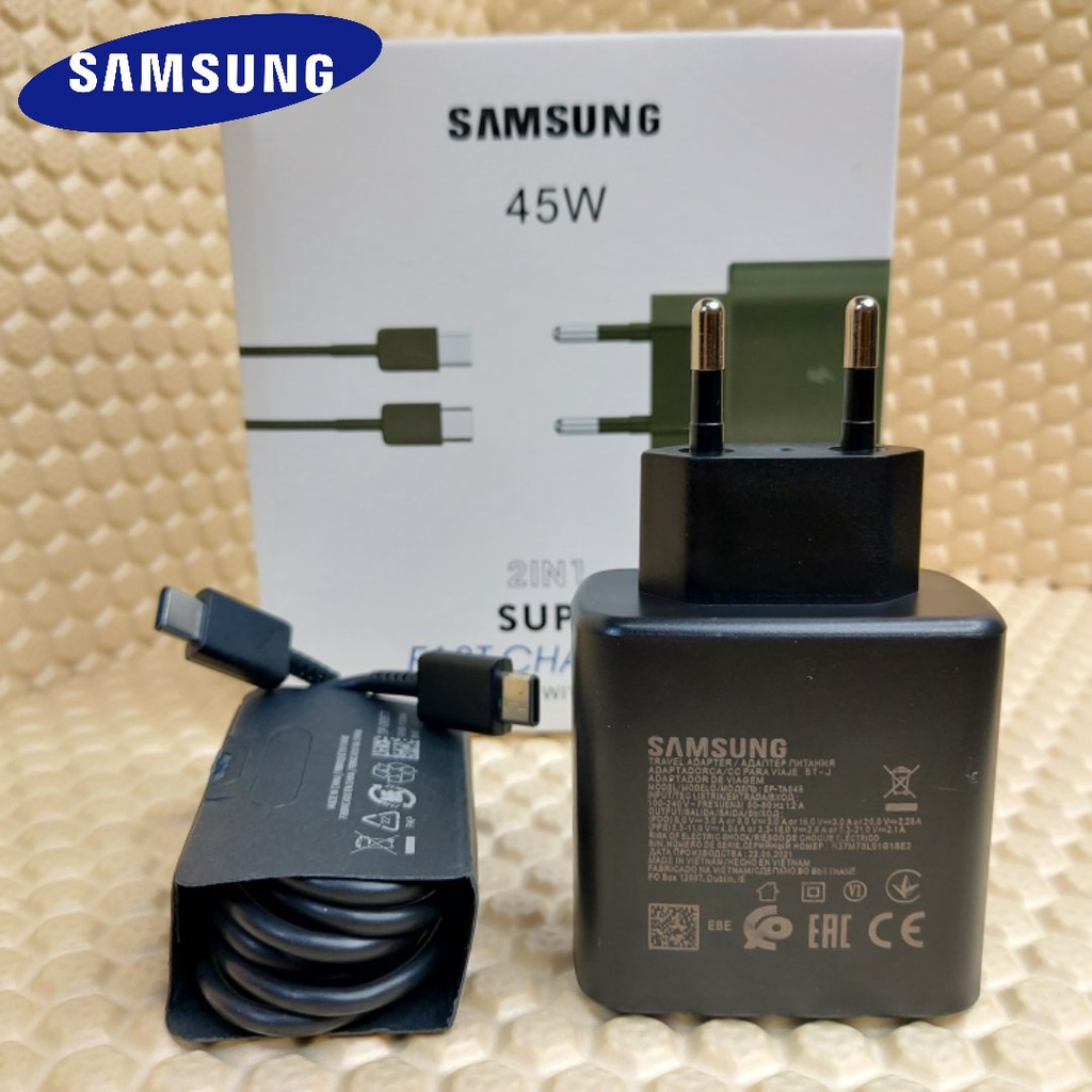 ที่ชาร์จ-samsung-galaxy-s20-ultra-5g-45w-usb-c-to-type-c-ซัมซุง-หัวชาร์จ-eu-สายชาร์จ-fast-charge-ชาร์จเร็ว-ชาร์จไว