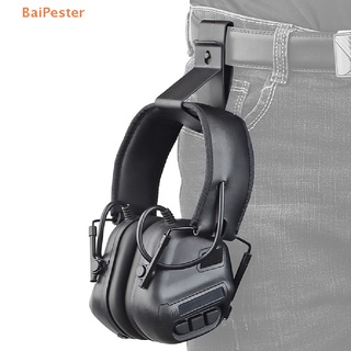 [BaiPester] Tactical Headset Hang Buckle Hook Clip Clamp for belt MOLLE Girdle Quick Holder