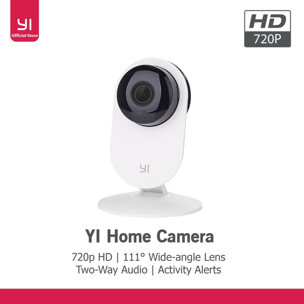 YI Home Camera 720P White กล้องวงจรปิด รับประกันศูนย์ 1 ปี Shopee