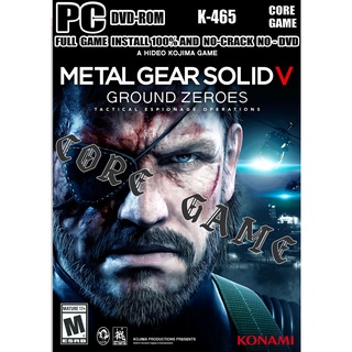 metal gear solid v ground zeroes แผ่นเกมส์ แฟลชไดร์ฟ เกมส์คอมพิวเตอร์  PC โน๊ตบุ๊ค