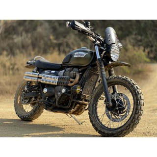 ท่อ Dustland Slip-on Exhaust Shortgun New Triumph Street Scrambler900 ปลายท่อไอเสีย Triumph Street Scrambler900