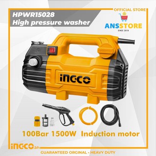 INGCO เครื่องฉีดน้ำแรงดันสูง HPWR15028 ไม่ต้องต่อสายยาง💦