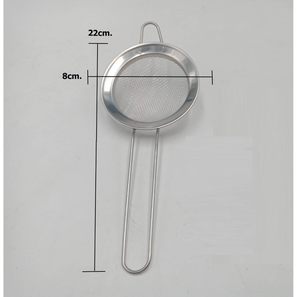 กระชอนสแตนเลส-กระชอนกรองแป้ง-กระชอนกรองอาหารต่างๆ-มี3-ขนาดให้เลือก