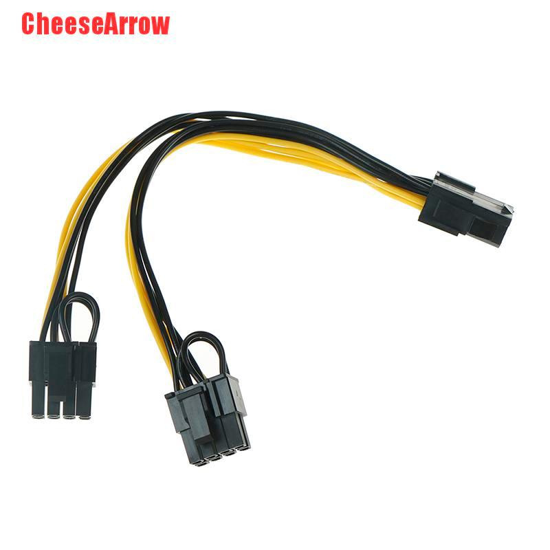 cheesearrow-สายเคเบิลแยก-gpu-pci-e-8pin-เป็น-pci-e-pci-express-8pin-6pin-2pin