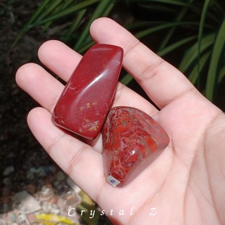 Red Jasper | แจสเปอร์สีแดง ♥️ หินขัดมัน ธรรมชาติ