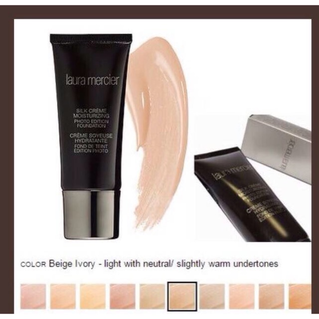 laura mercier silk creme foundation beige ivory