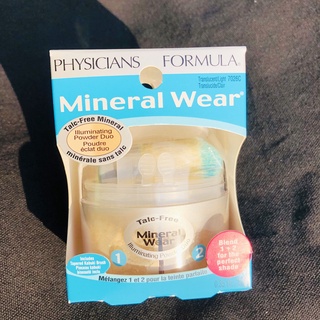 Physicians Formula Mineral 2-in-1 แป้งฝุ่น คอนซีลเลอร์ รองพื้น ควบคุมความมัน กระชับรูขุมขน