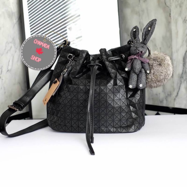 David Jones Bucket Leather (bag) Shopee Thailand