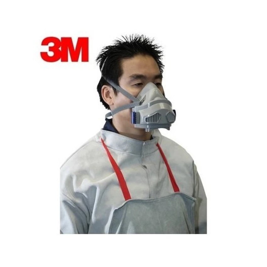 3m-7772k-หน้ากากครึ่งหน้าไส้กรองเดี่ยวซิลิโคน-ขนาดกลาง-พร้อม-ฟิลเตอร์-7744-หรือ-7744c