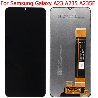 ของแท้ กรอบหน้าจอสัมผัส LCD สําหรับ Samsung Galaxy A23 A235F A325 A325M