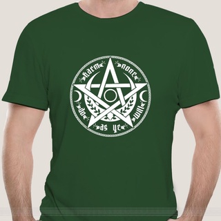 [S-5XL] เสื้อยืด พิมพ์ลาย Do AS YE WILL - rede pentacle witch pagan wicca wiccan hecate triple goddess magic occult สําห