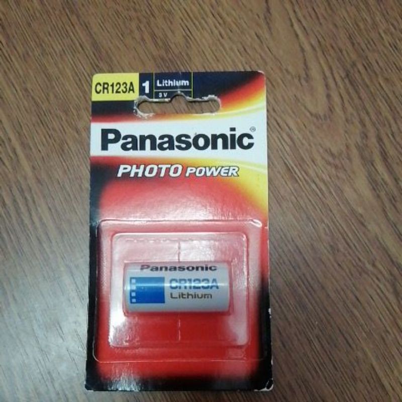 ถ่าน Panasonic CR123A Lithium 3V. แท้100% | Shopee Thailand