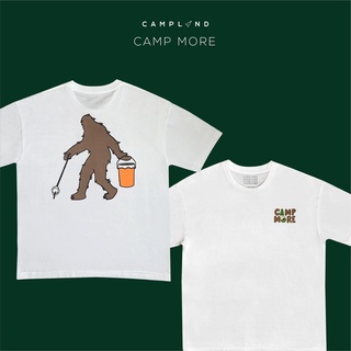 Campland เสื้อยืด Oversize T-shirt Camp more