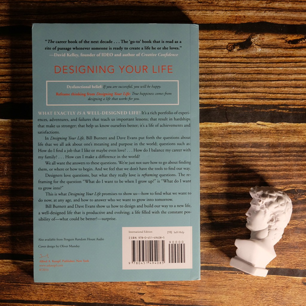 หนังสือภาษาอังกฤษ-designing-your-life-english-version-brandnew-paperback-book