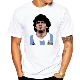 Nf2gd256ew เสื้อยืดลําลอง ผ้าฝ้าย แขนสั้น พิมพ์ลาย Maradona คุณภาพสูง สําหรับผู้ชาย RYN126DGE20606
