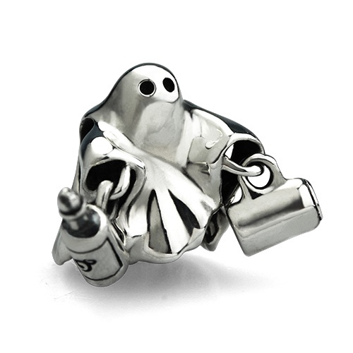 OHM Beads รุ่น HERE FOR THE BOOS - Silver 925 Charm เครื่องประดับ บีด ...