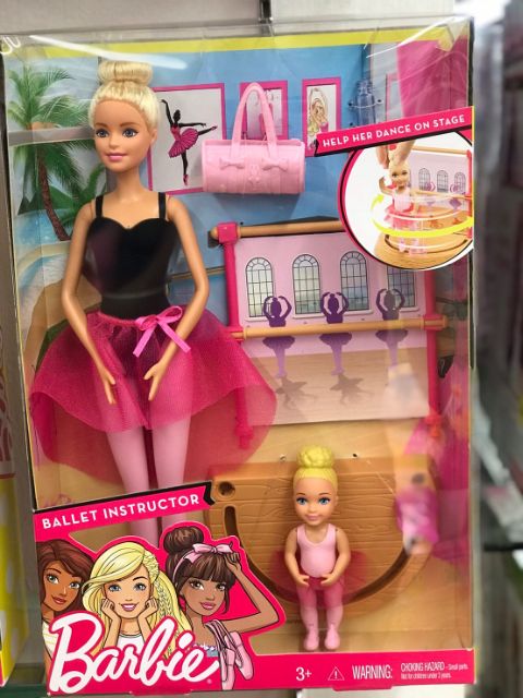 barbie-เซตทำกิจกรรมกล่องใหญ่แบบต่างๆ