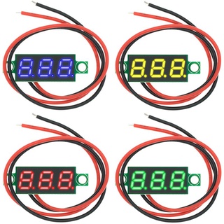 ภาพหน้าปกสินค้า0.28 Inch 2.5V-40V Mini Digital Voltmeter Voltage Tester Meter Red/Blue/yellow/green LED Screen Electronic Parts Accessories ซึ่งคุณอาจชอบสินค้านี้