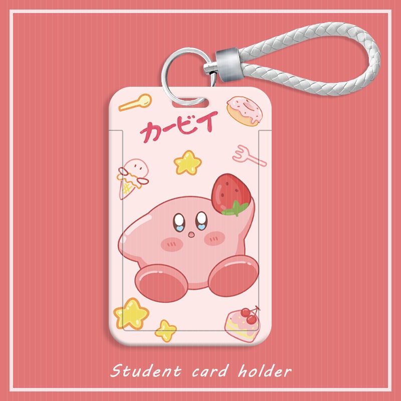 เคสป้องกันบัตรรถบัส-บัตรรถบัส-ลาย-star-kirby-น่ารัก-สําหรับนักเรียน