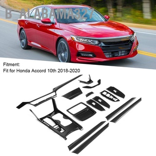 Alabama327 ชุดขอบแผงที่วางแก้วน้ํา ด้านหลัง สําหรับ Honda Accord 10Th 18‐20 15 ชิ้น