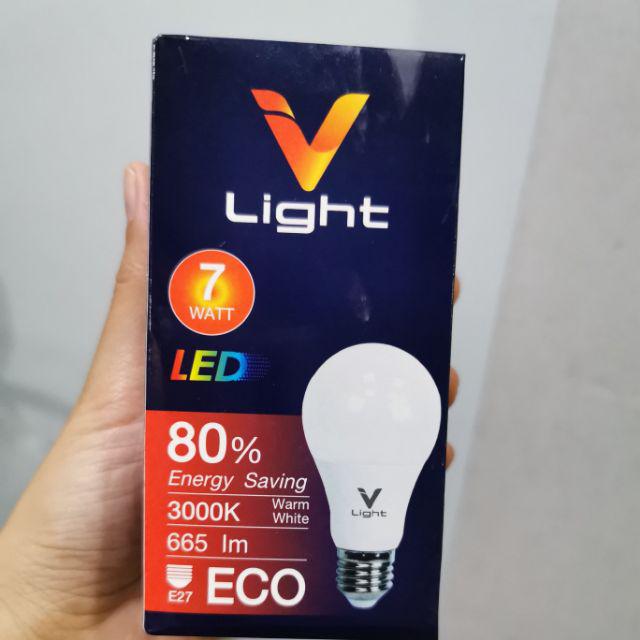 หลอด ไฟ LED 7 Watt V Light | Shopee Thailand