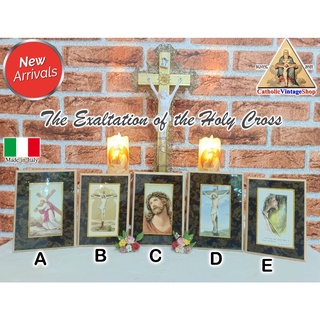 รูปกรอบวิทย์ รูปพระคริสต์ รูปภาพคริสต์ พระเยซู กางเขน ศาสนาคริสต์ คาทอลิก คริสเตียน รูปตั้งโต๊ะ Catholic Jesus