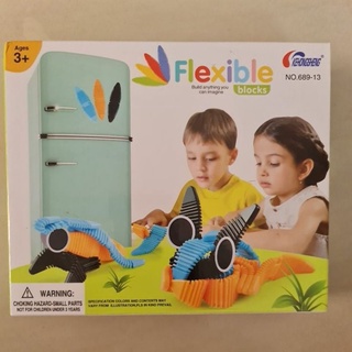 ตัวต่อแม่เหล็ก เสริมพัฒนาการเด็ก flexible blocks