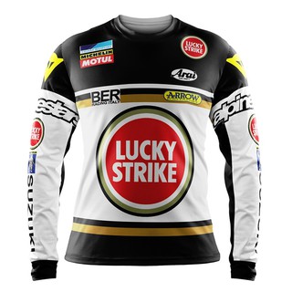 CCBest 21SS Retro l Lucky Strike Motocross Racing Shirt Jersey