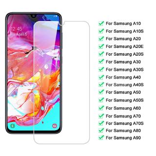 Tempered Glass 9H Samsung A30S A51 A71 A50 A30 A20 A10 A70 Protectors Glass Film Samsung A01 A21 A21S A10S A31 A50S A10 M20 Screen Protectors