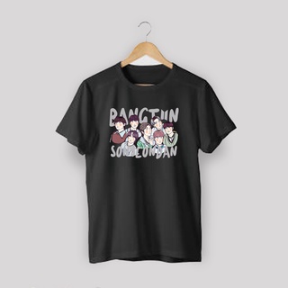 เสื้อยืดคอกลมเสื้อยืด พิมพ์ลาย Bts SowoozooS-4XL