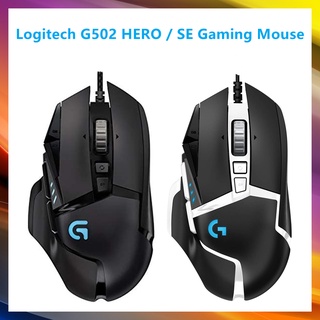 ภาพหน้าปกสินค้าLogitech G502 HERO / SE High Performance Wired Gaming Mouse, HERO 25K Sensor, 25,600 DPI, RGB, Adjustable Weights, 11 Programmable Buttons, On-Board Memory, PC/Mac เมาส์เกมมิ่งมีสาย ประสิทธิภาพสูง เซนเซอร์ HERO 25K 25,600 DPI RGB ปรับน้ําหนักได้ ที่เกี่ยวข้อง