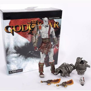 ของสะสม โมเดล God of War Ghost Sparta Kratos Figure Action ขนาดสูง 20 cms. วัสดุ PVC