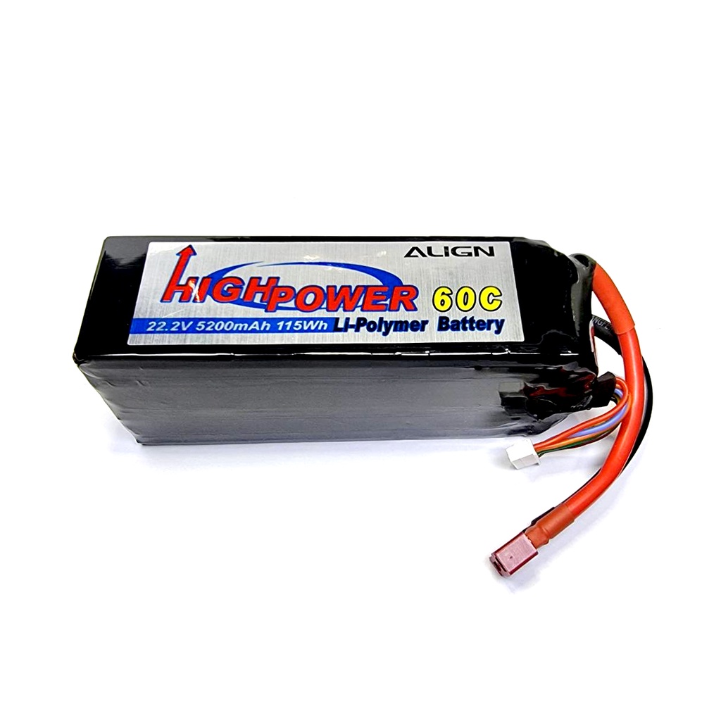 แบตเตอรี่ลิโพ-align-5200mah-22-2v-6เซล-60c-แบตลิโพ-lipo