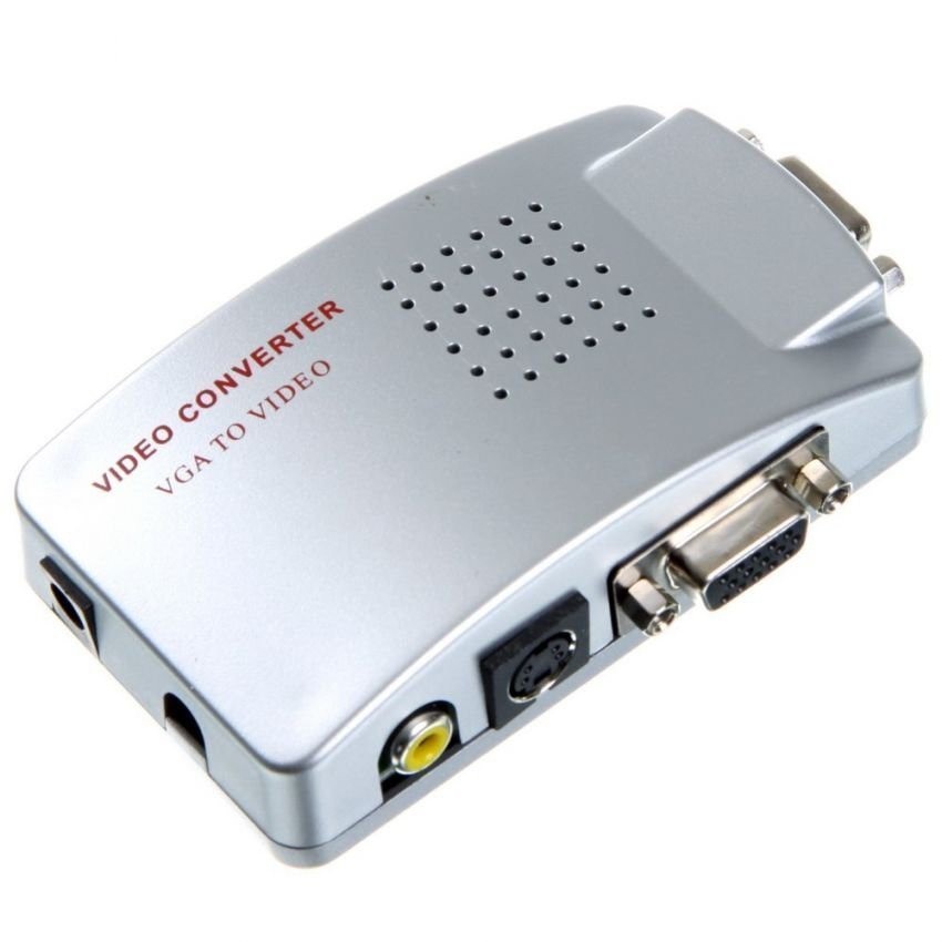 box-pc-to-tv-converter-vga-to-av-เหลือง-สีเงิน