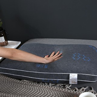 【บลูไดมอนด์】Pillow Neck Pillow Moisture Absorption and Perspiration Technology Top Hotel Pillow Vacuum Compression Bed &amp;