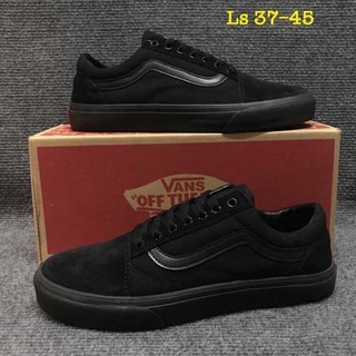 🔥[2Sneaker]รองเท้าVans old school สีดำล้วน ใส่ทำงาน มีรับประกัน สินค้าพร้อมส่ง สินค้าขายดี