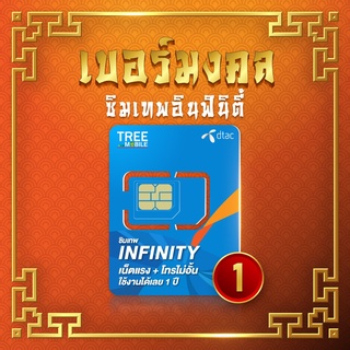 ภาพหน้าปกสินค้าซิมเทพ infinity ♾ เบอร์มงคล (เลือกเบอร์ชุด 1 ) โทรฟรีทุกค่ายไม่อั้น!! เน็ตไม่อั้น!! ความเร็ว6Mbps /ร้าน TreeMobile ที่เกี่ยวข้อง