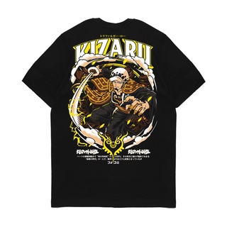 เสื้อยืดโอเวอร์ไซส์เสื้อยืด ลายการ์ตูนอนิเมะ One Piece TRAFALGAR KizaruS-3XL