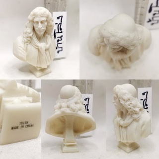 (แท้/มือ2) งานเรซิ่น YUJIN Mini Historical Figures Bust Sculpture Resin Bust Statue KANTAI สาวเรือ RE-MENT​ ของจิ๋ว