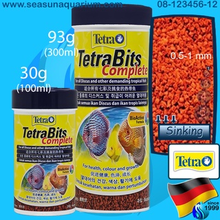 สินค้า TetraBits Complete 100ml / 300ml อาหารปลาปอม 30g 93g Tetra Bits Bit tetrabit