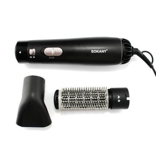 bobber Sokany ชุดแปรงไฟฟ้า ระบบ IONIC 1000 Watt (Black)