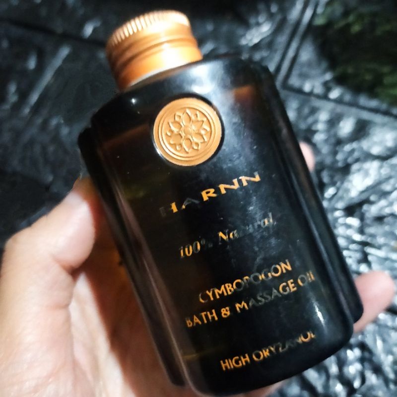 NRW DEFECTS EXP11/7/22 ออยล์บำรุงผิว น้ำมันนวดตัว Harnn CYMBOPOGON NATURAL BODY massage OIL ออยล