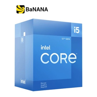 Intel CPU Core i5-12400F 2.5 GHz 6C/12T LGA-1700 ซีพียู by Banana IT